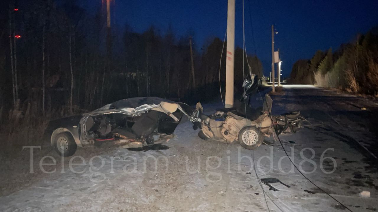 В ДТП на трассе в Югре погиб молодой парень