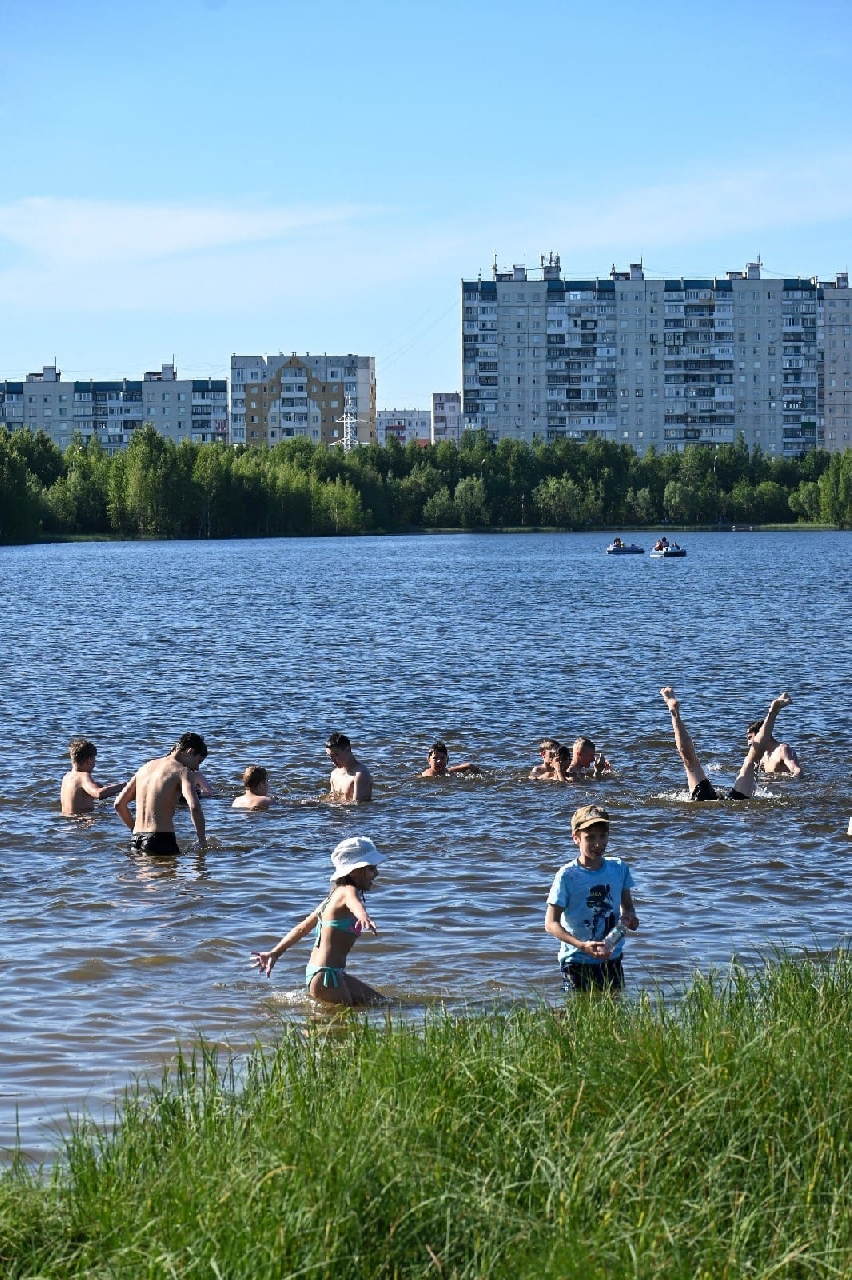 пляж в бийске