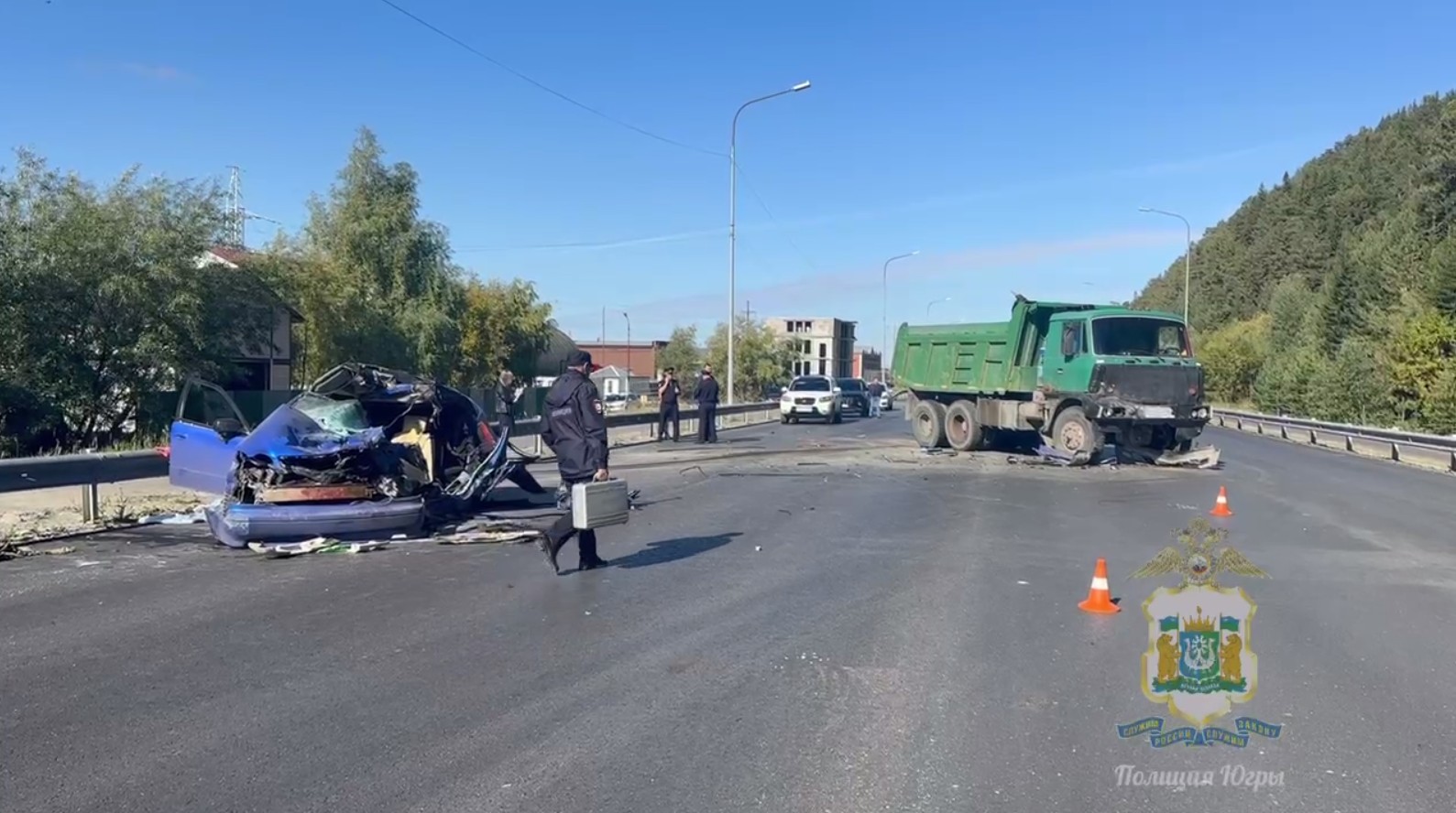 В Югре произошла смертельная авария с грузовиком