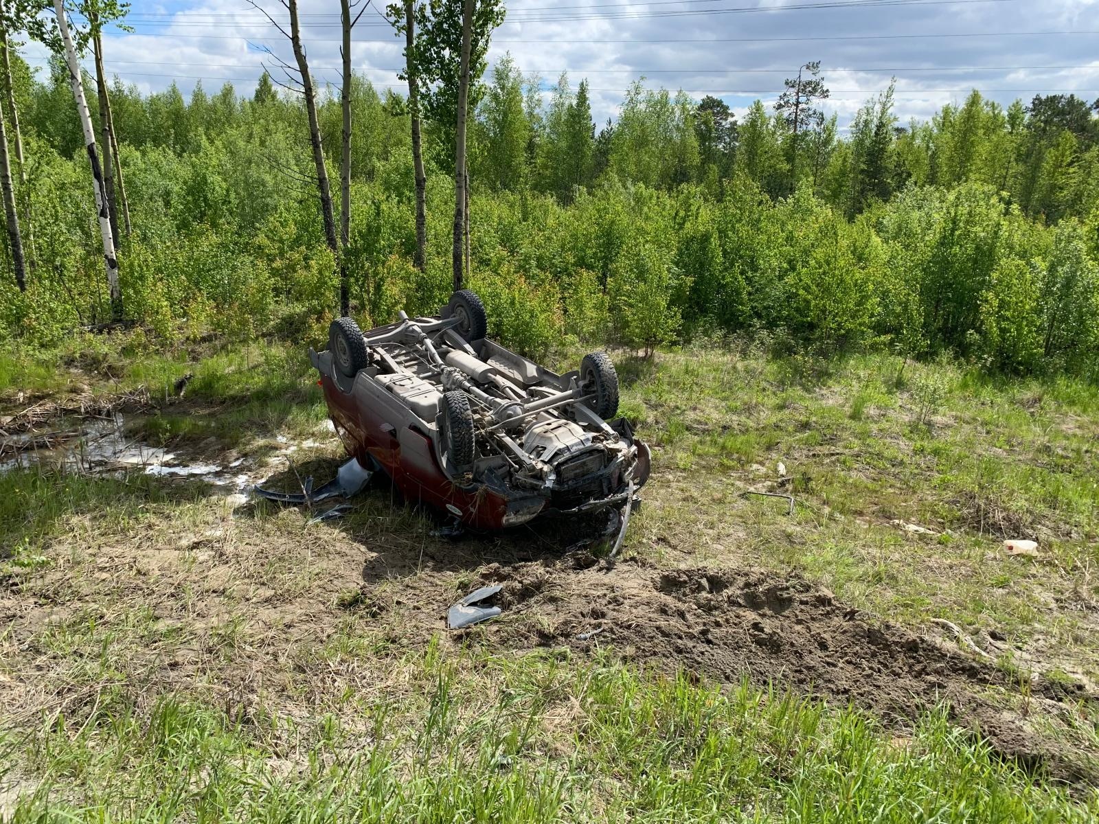 В Нижневартовском районе произошло ДТП с 4 пострадавшими