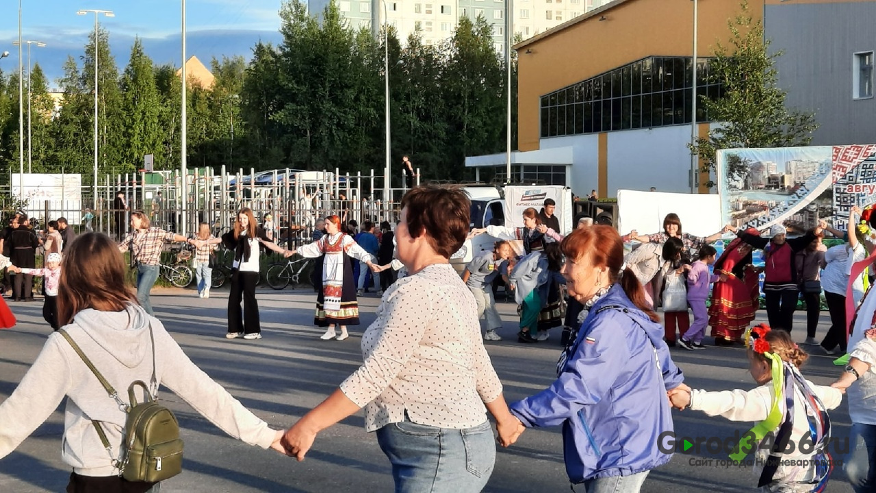 Шестой раз Нижневартовск принял участие во Всероссийском фестивале  «Хороводы России»