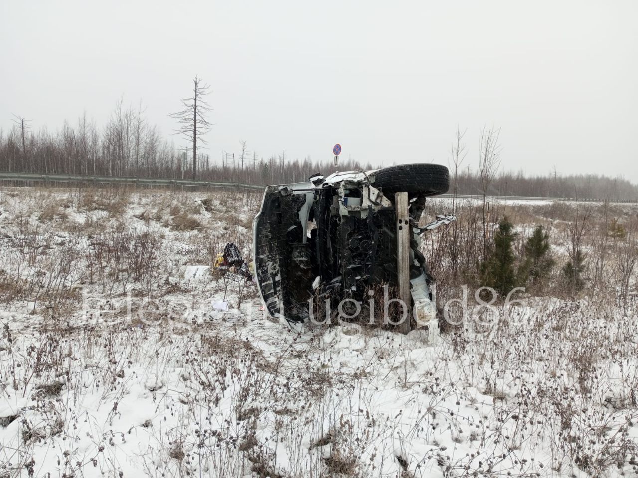 На трассе в ХМАО в ДТП перевернулась машина с детьми | 07.11.2023 |  Нижневартовск - БезФормата