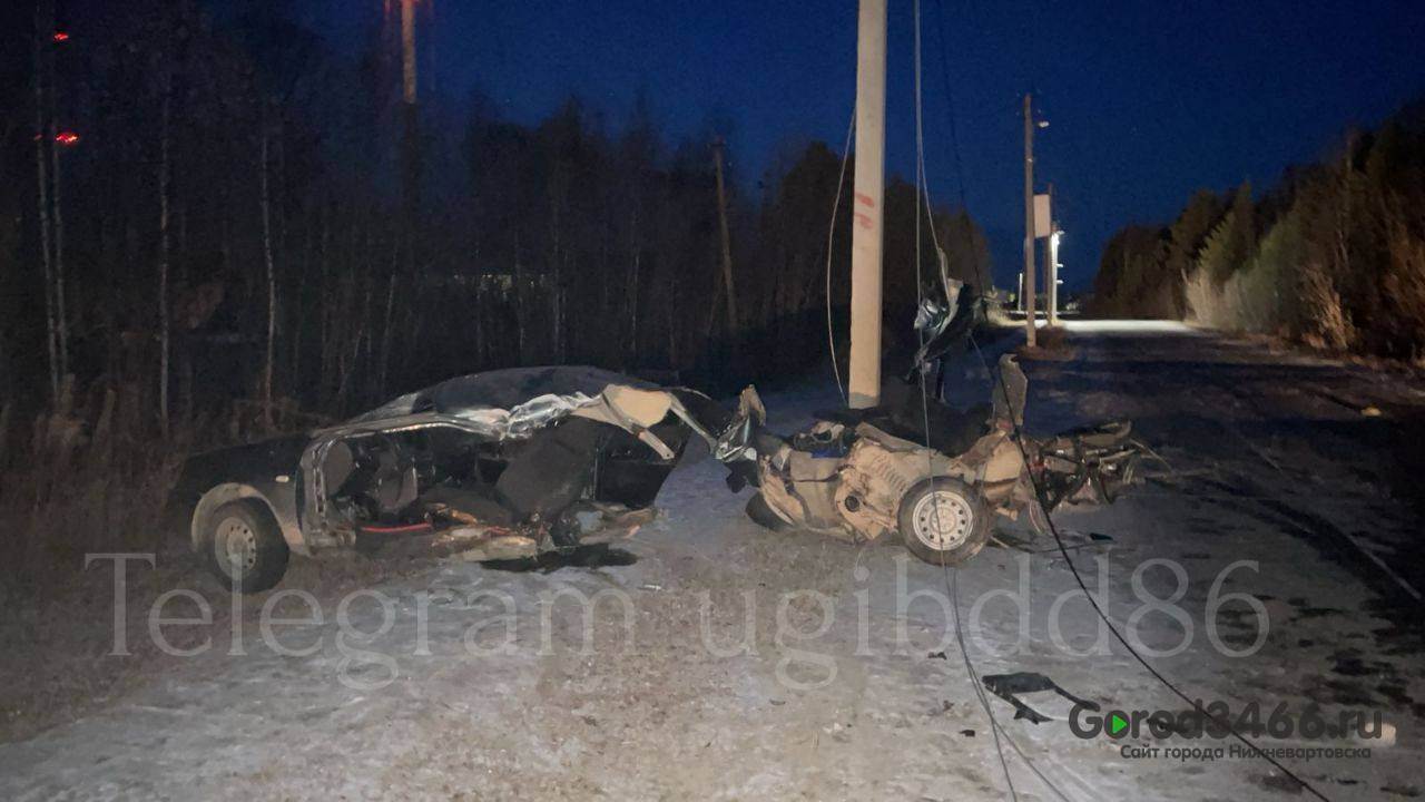 В ДТП на трассе в Югре погиб молодой парень