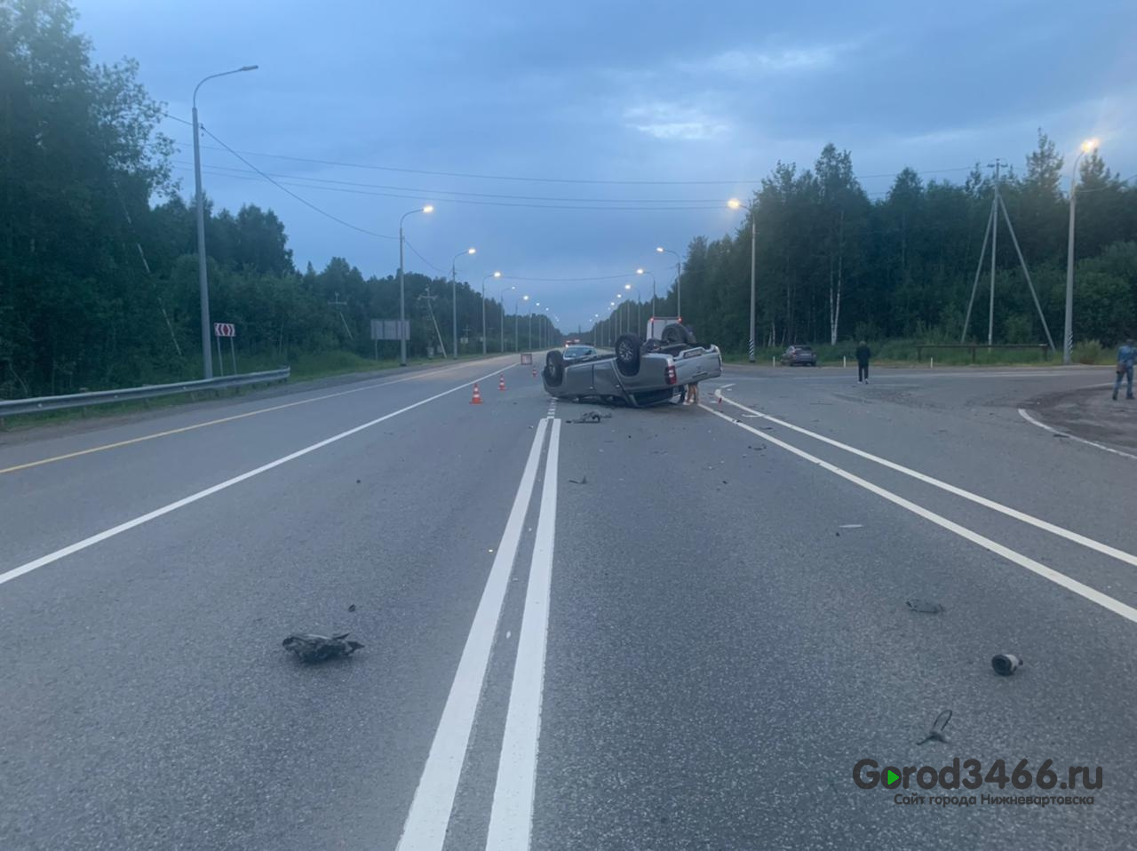 В Югре молодой водитель спровоцировал серьезное ДТП с пострадавшим