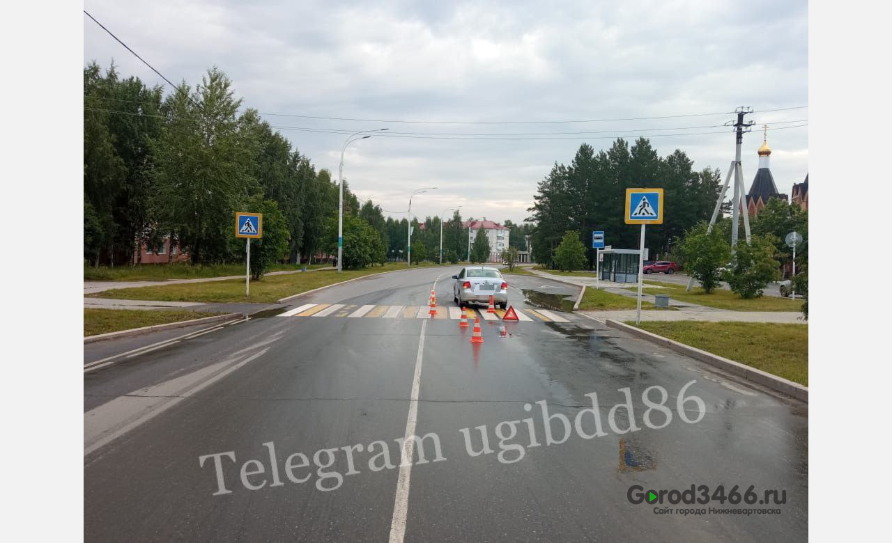 В Югре за сутки сбили двоих детей