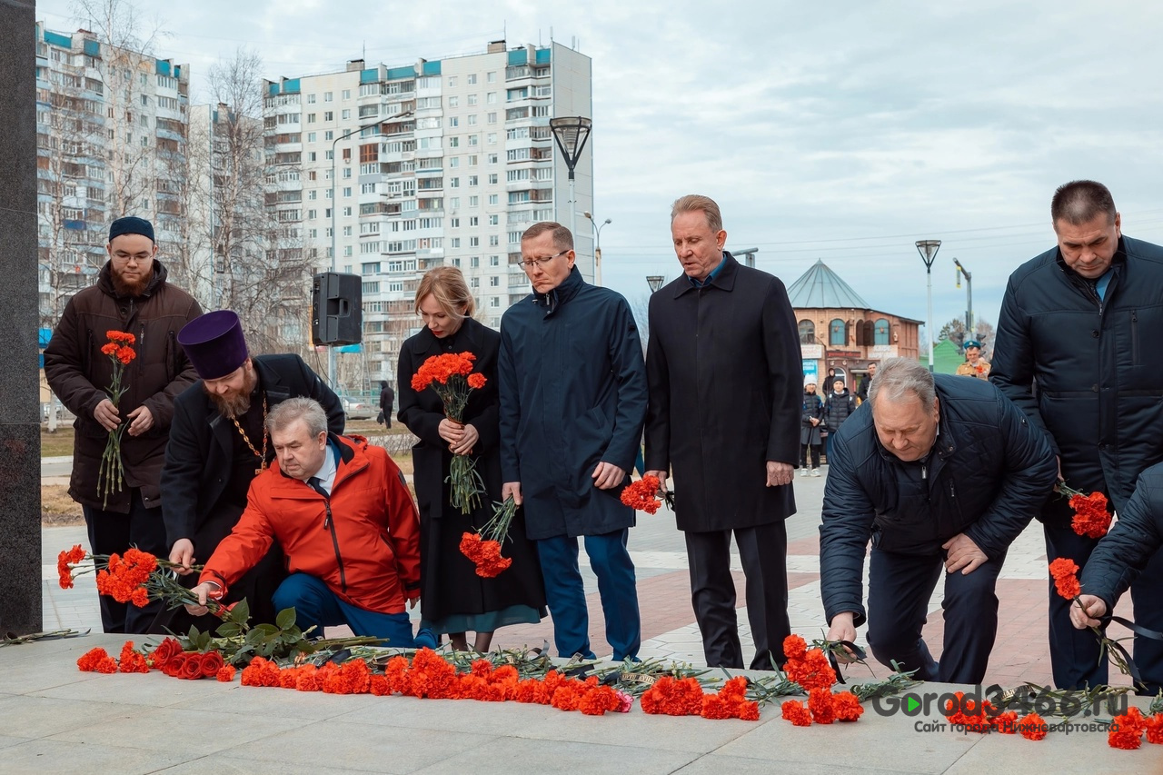 В Нижневартовске почтили память воинов-интернационалистов