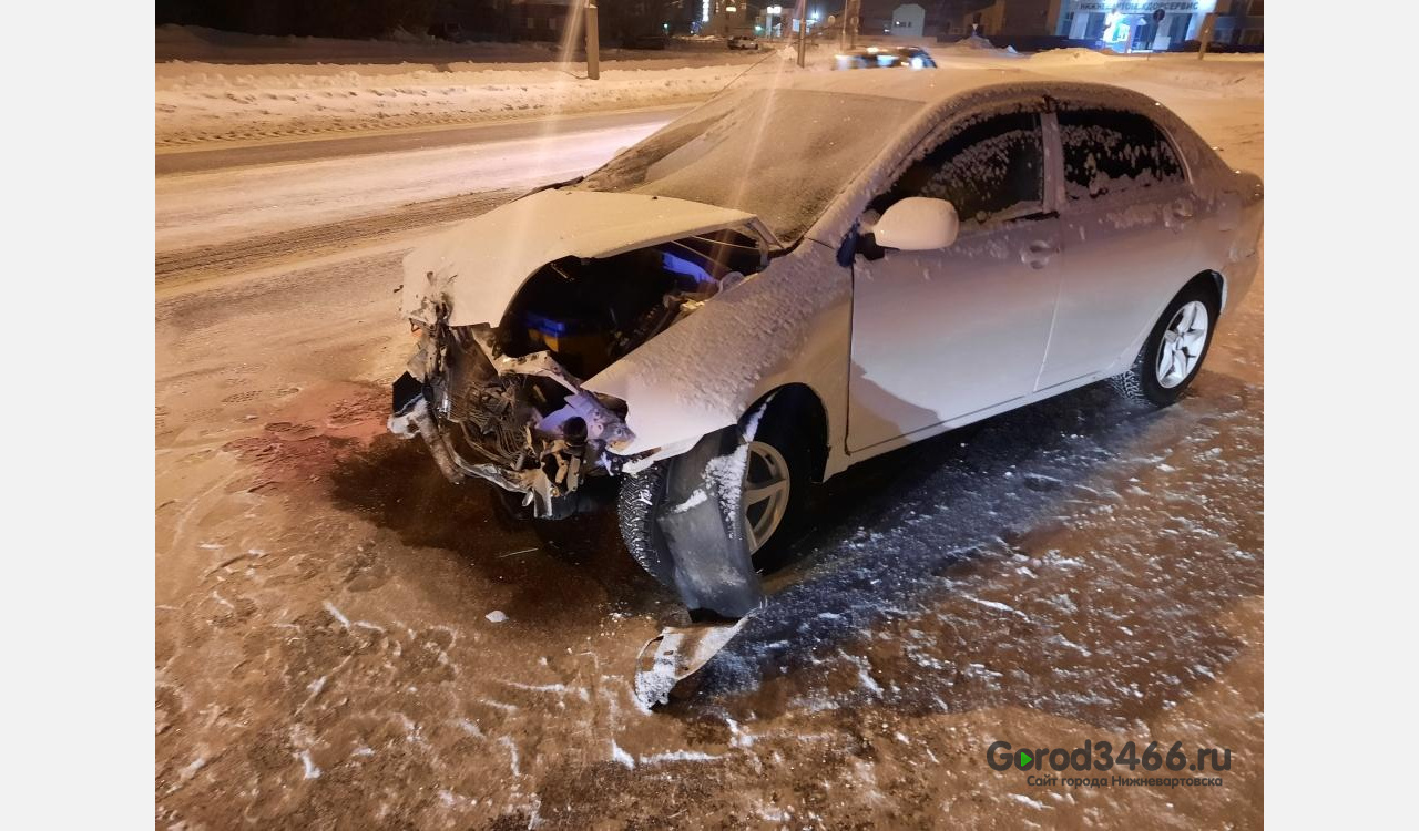 В Нижневартовске на Интернациональной произошло ДТП с пострадавшим