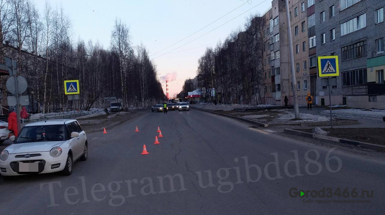 В Югре на пешеходном переходе сбили ребенка