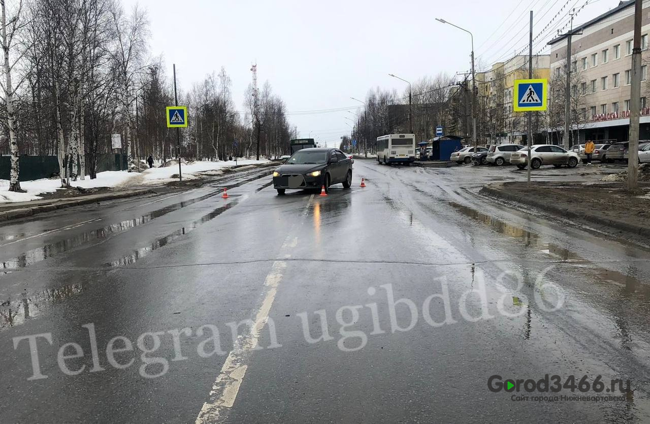 В Югре на пешеходном переходе сбили пенсионерку | 04.04.2023 | Нижневартовск  - БезФормата